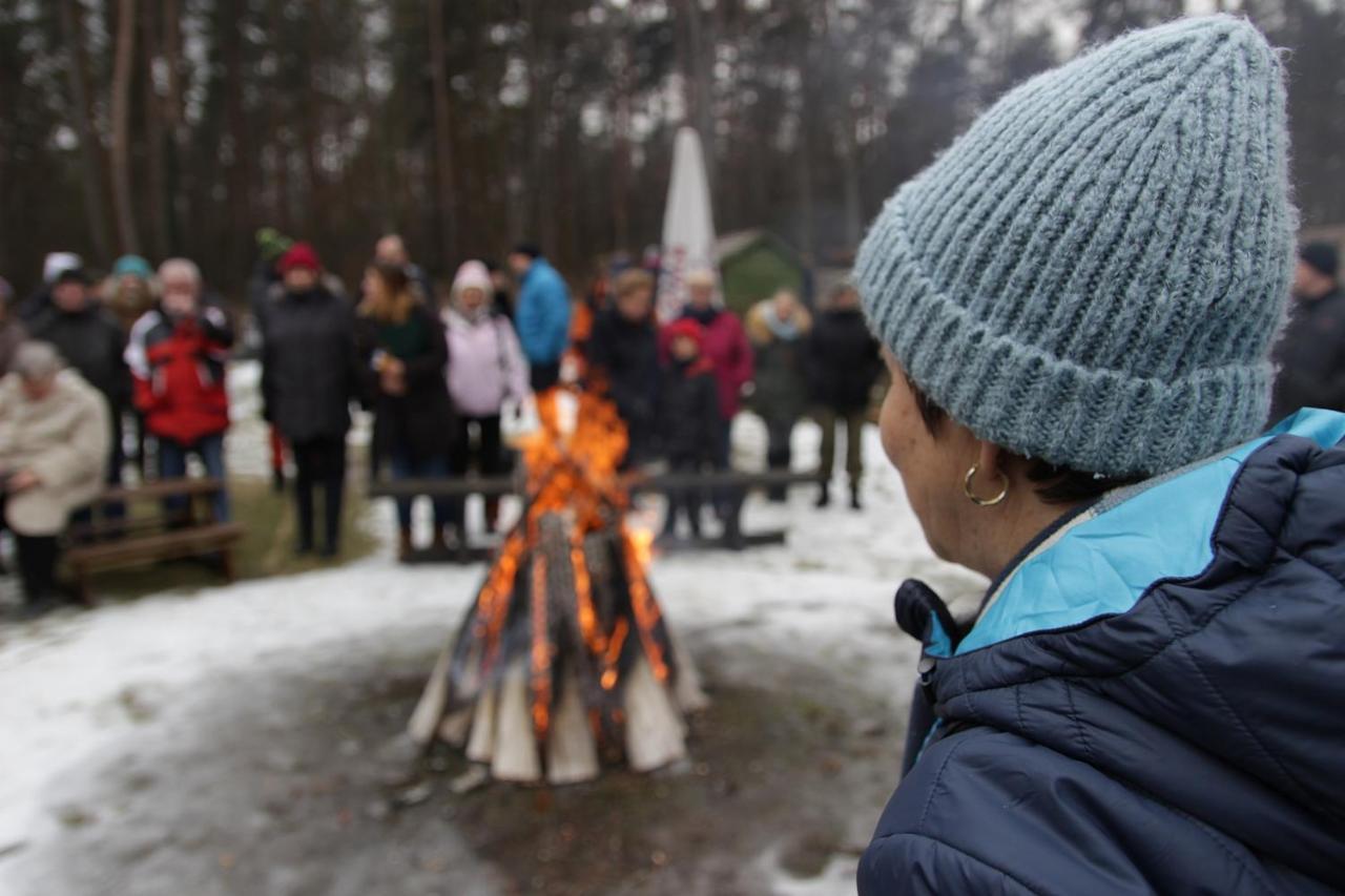 Pensjonat Lesniczowka Hotel Słubice Kültér fotó