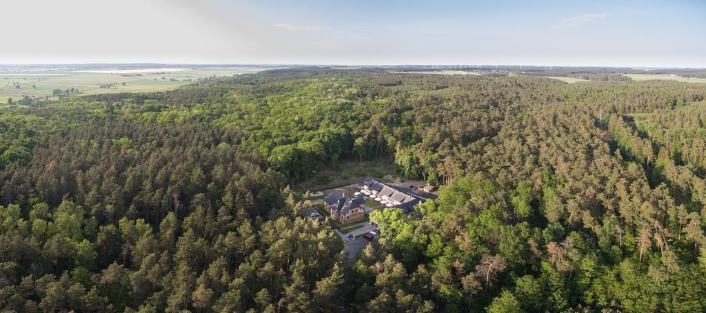 Pensjonat Lesniczowka Hotel Słubice Kültér fotó