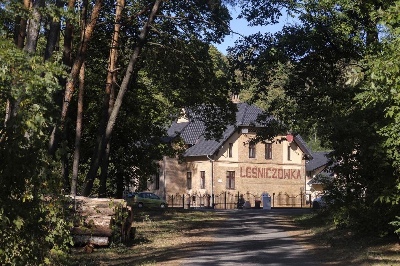 Pensjonat Lesniczowka Hotel Słubice Kültér fotó